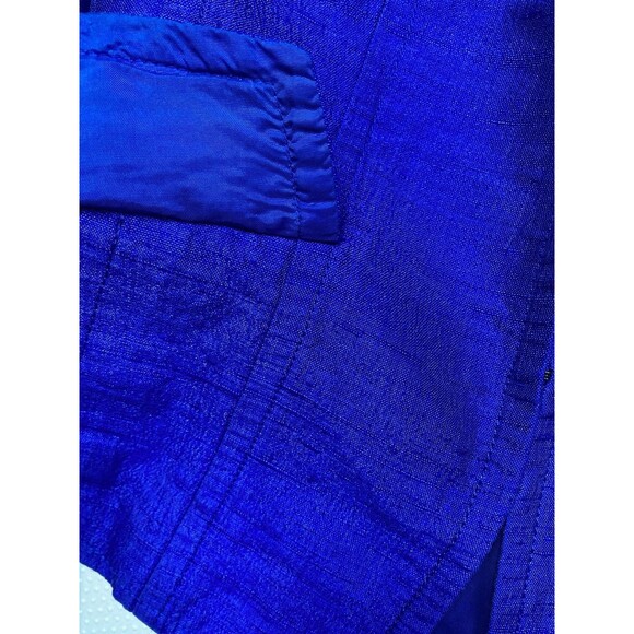 Womens Doncaster Signature Blazer - 100%  Dupioni Silk - Size 2 - Picture 16 of 16